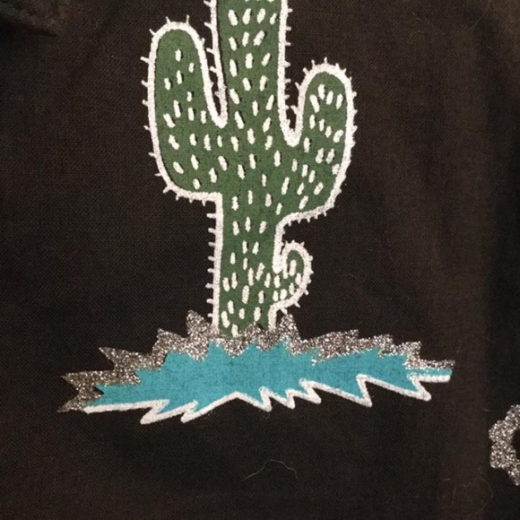 Vintage the shirt company woman’s shirt blouse, Black, size L - Picture 10 of 14